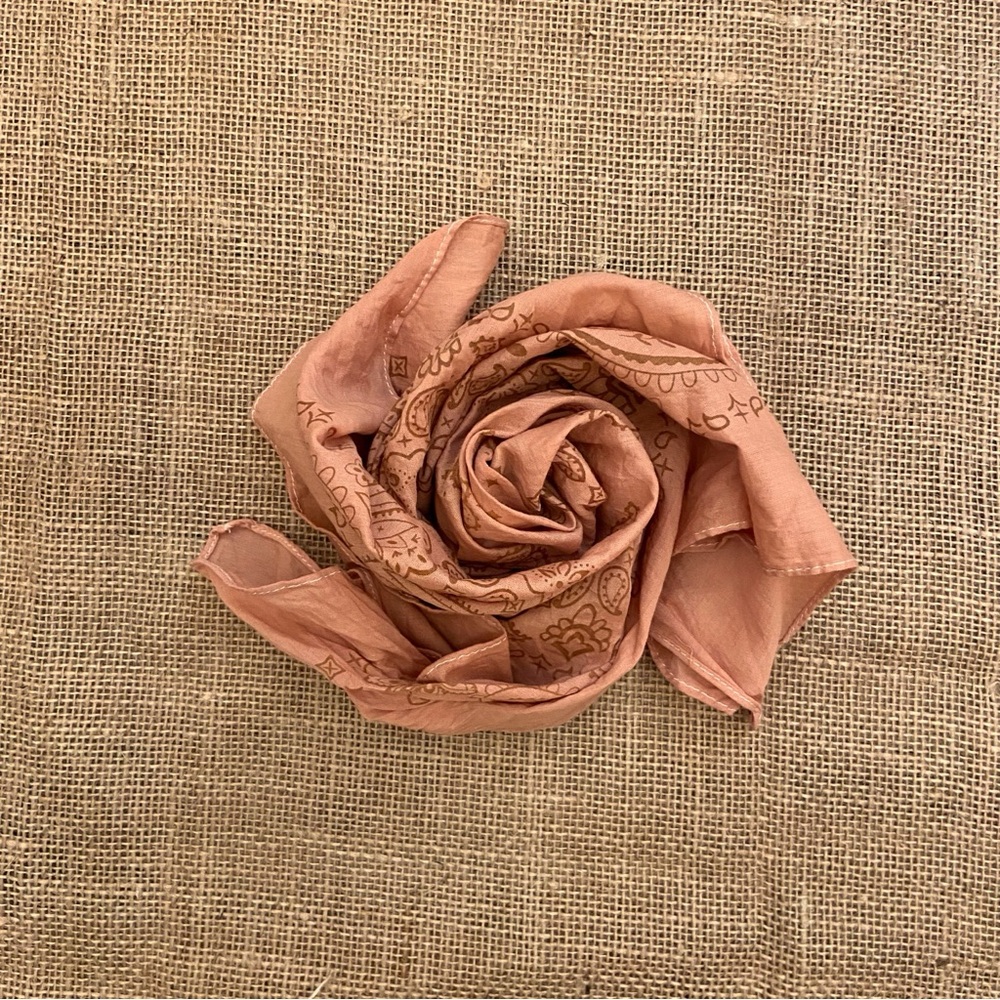 BANDANA Set Hand Dyed Sun Bleached "Sweet Sips" (Set of 4) ⭐️NWT (LAST ONE) - Picture 7 of 11
